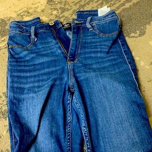 Hollister jeans literally warn 1 time
